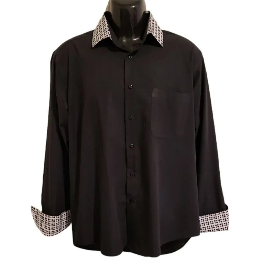 Men's Button Up Shirt by Karl Knox (size 16.5 34/35)